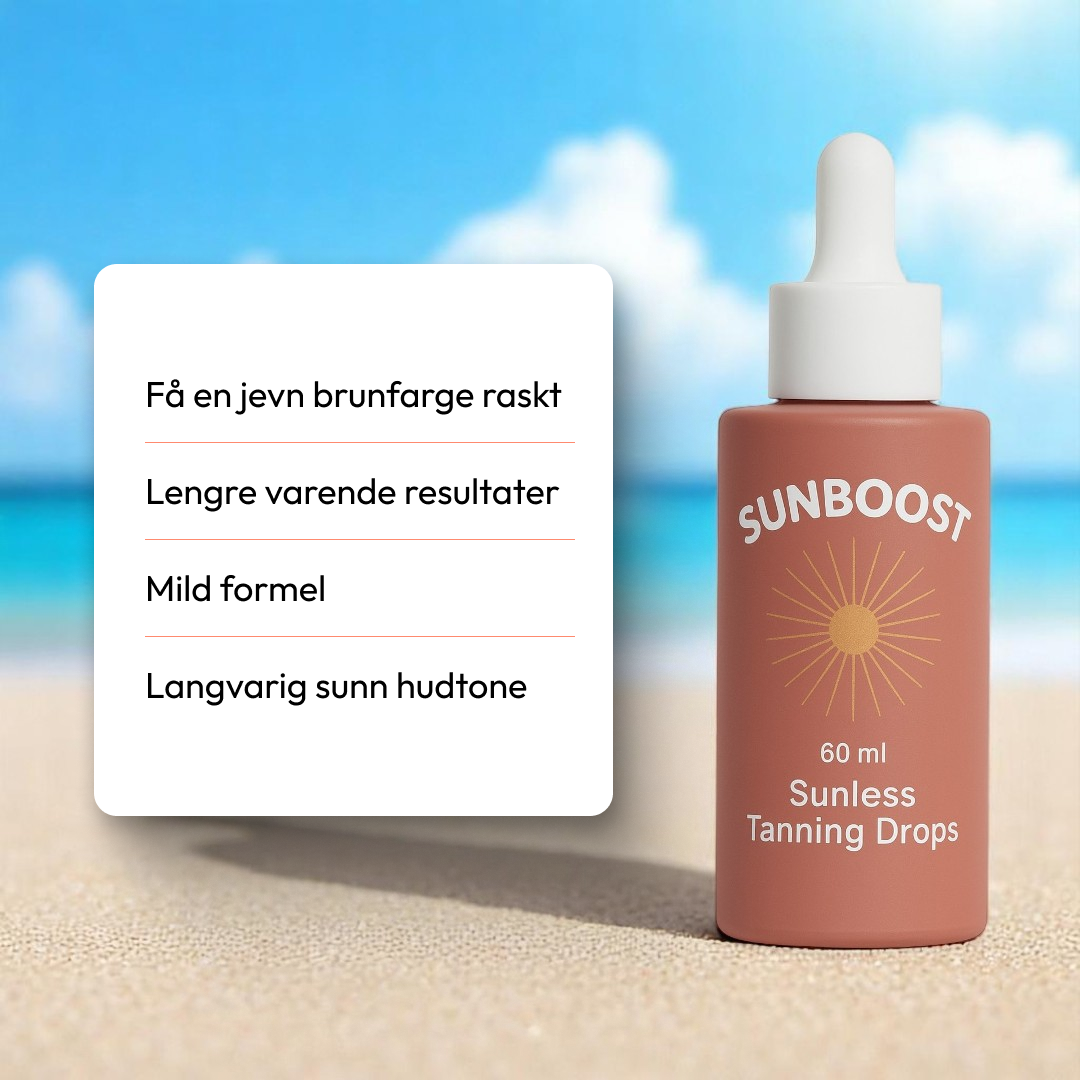 SunBoost – Perfekt Brunfarge Uten Skader