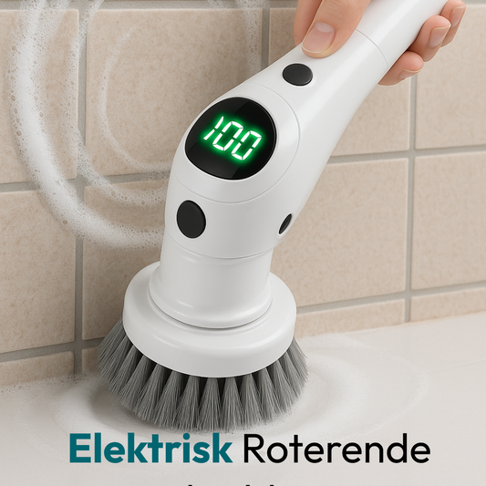 8-i-1 Elektrisk Rengjøringsbørste