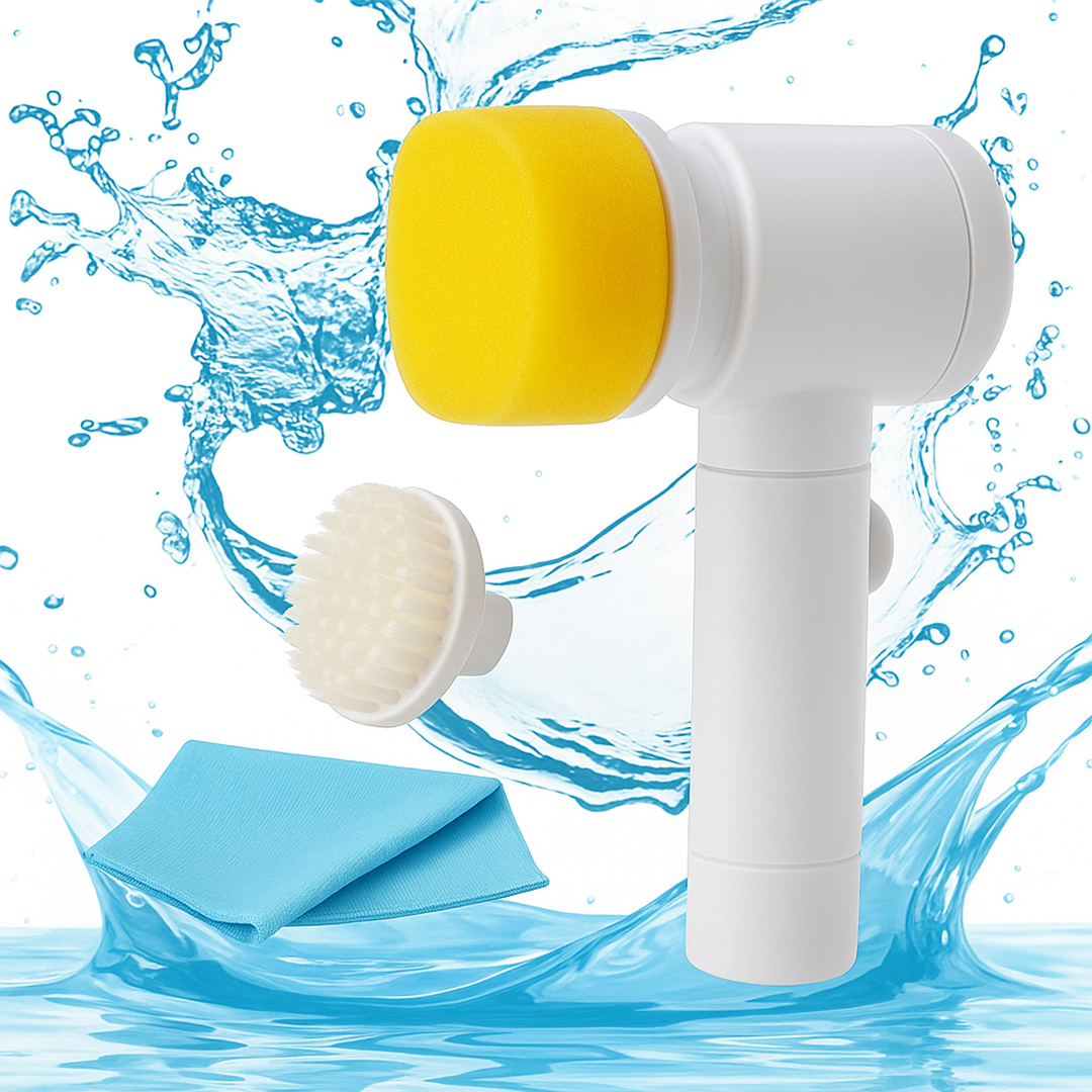 5-i-1 Elektrisk Rengjøringsbørste