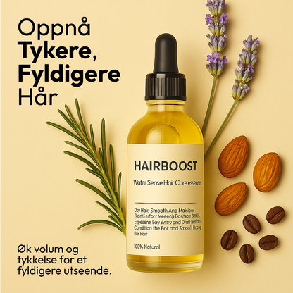 HairBoost -  Fyldigere hår uten sterke kjemikalier