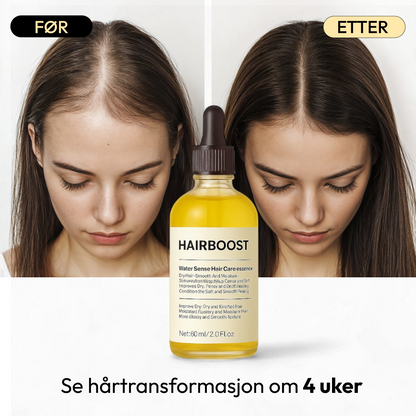 HairBoost -  Fyldigere hår uten sterke kjemikalier