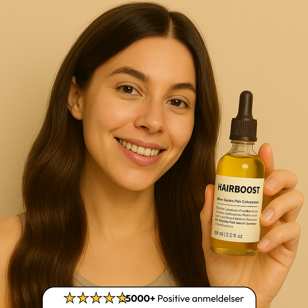 HairBoost -  Fyldigere hår uten sterke kjemikalier