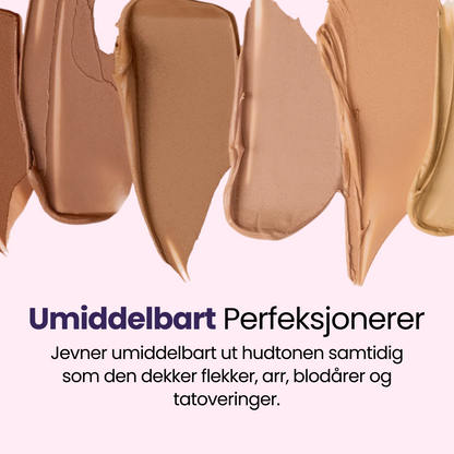 Body Coverage Cream - Dekk mørke flekker, urenheter og akne enkelt
