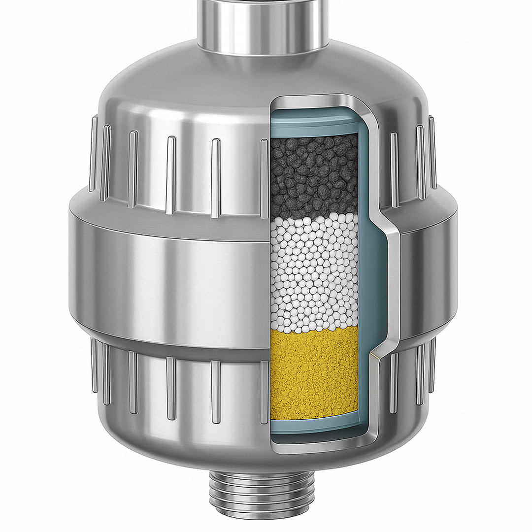 ShowerFilter - Strålende hud uten sterke kjemikalier