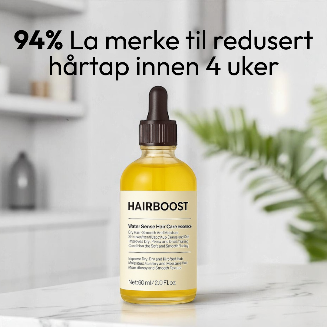HairBoost -  Fyldigere hår uten sterke kjemikalier