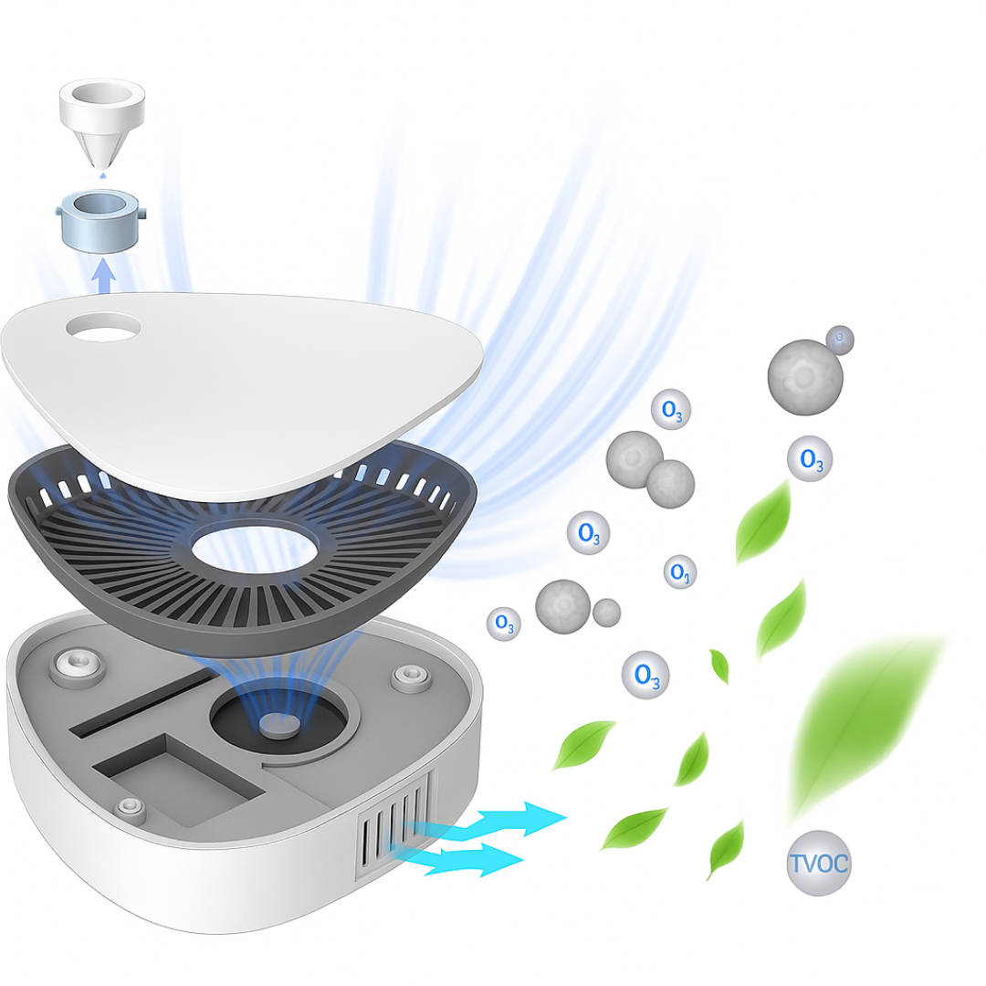 FirdgeFreshPro - Fjern matlukt uten filtre eller kjemikalier