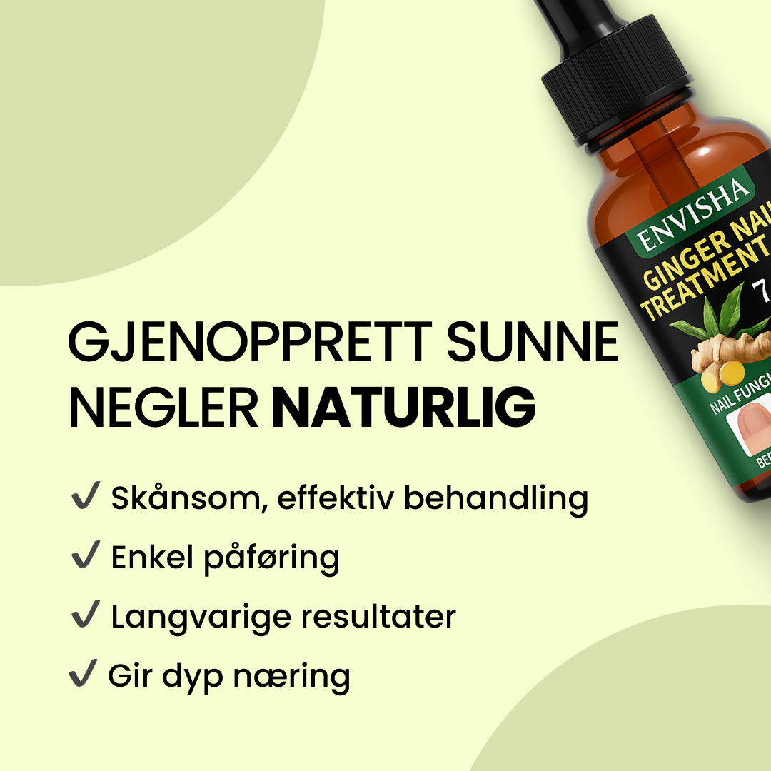 7 Day Nail Treatment - Fjern neglesopp uten sterke kjemikalier