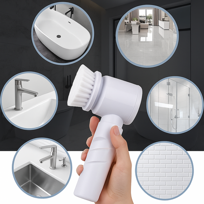 5-i-1 Elektrisk Rengjøringsbørste