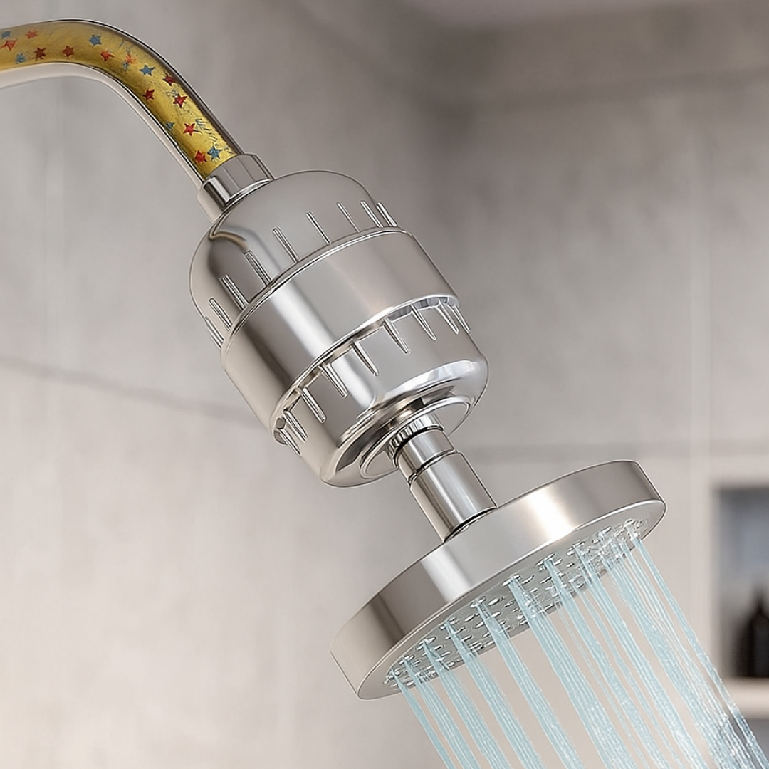 ShowerFilter - Strålende hud uten sterke kjemikalier